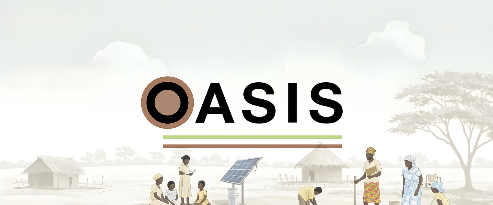 Illustration of the Oasis Initiative by Fuertza