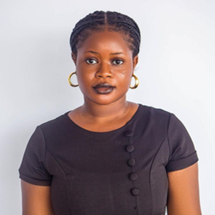 Portrait of Josephine Adjei, Project Manager and Treasurer